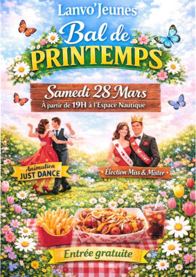 Bal de Printemps - 28 mars Lanvo'Jeunes
