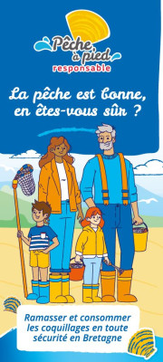 Pêche à  pied récréative dans le Finistère